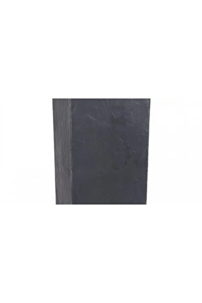 Eda Large tall square planter anthracite 39.5x39.5x80 cm STONE