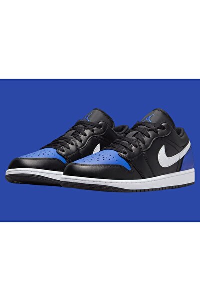 Nike Air Jordan 1 Low “Black Royal Toe” Erkek Sneaker Ayakkabı