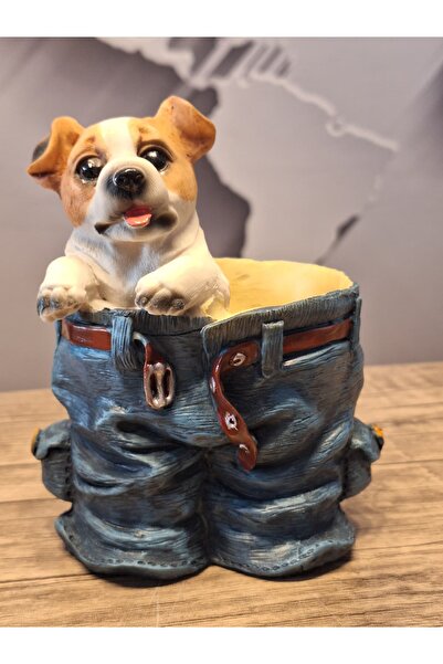 SAAY AKSESUAR KÖPEK FİGÜRLÜ BİBLO KALEMLİK