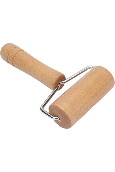isometric 1 adet Ahşap Saplı Rulo Hamur Açıcı Merdane Pürüzsüz Oklava Pizza B...