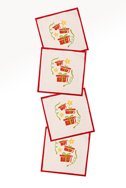 Niateks design marketing sewig house Yeni Yıl Temalı Kokteyl Peçetesi %100 Pa...