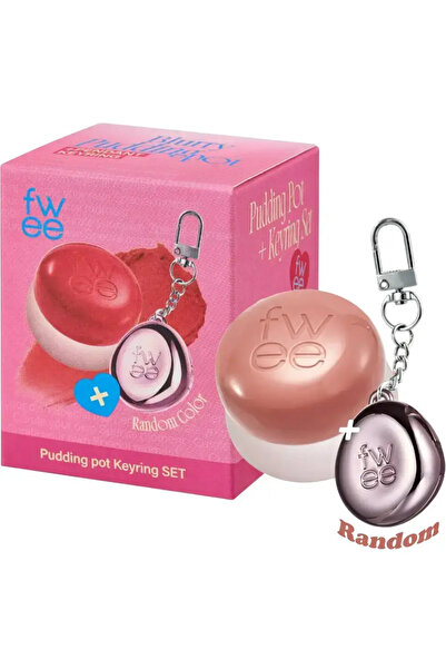 Fwee Lip and Cheek Blurry Pudding Pot + breloc Nuantator pentru buze ND02 Like Roz 5 gr