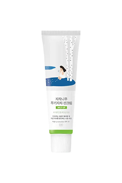 Round Lab Birch Juice Mild-up Sunscreen Crema de fata SPF 50 50 ml