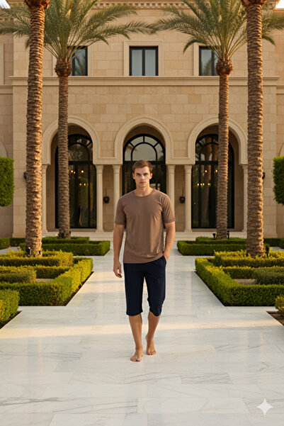 KLY New Season 2026 Men's O.Yaka Luxury Design Capri Pajama Set