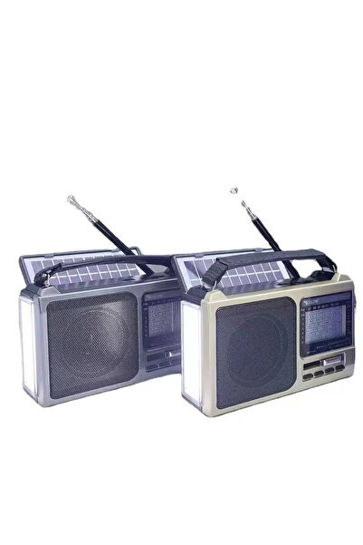 Zen Store Gaolong RX-366 S Portable Solar AM/FM/SW Multiband Radio Receiver with Solar Charger and LED Speaker