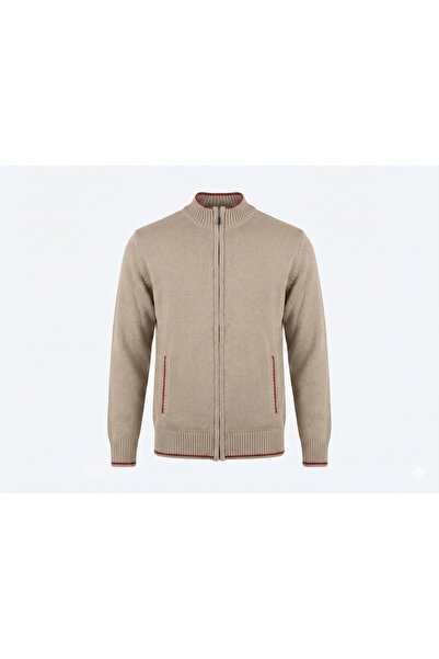 RYM Erkek Triko Fermuarlı Ceket