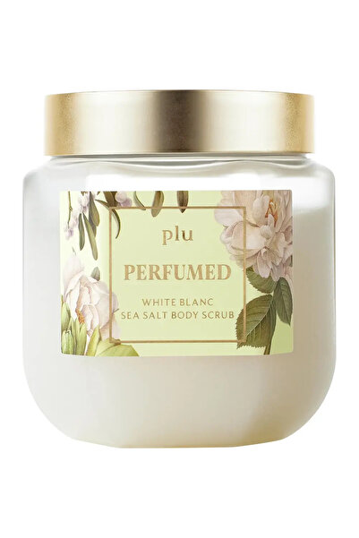 PLU Perfumed White Blanc Exfoliant de corp parfumat cu sare de mare 500 gr