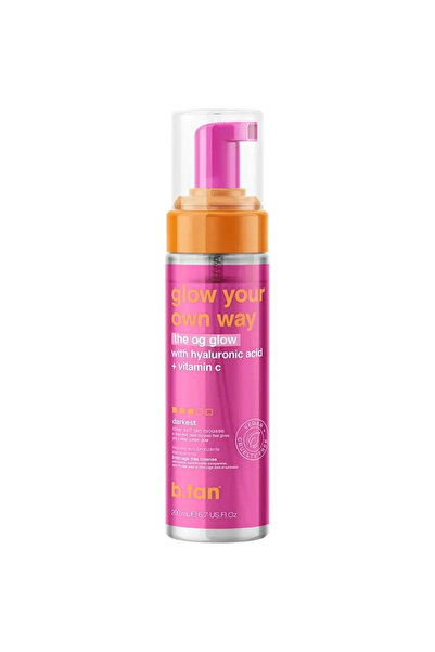 B.TAN Glow your own way selftan mouse Spuma autobronzanta 200 ml