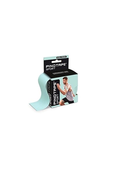 PinoTape Sport Kinesiology Tape, mint green, 5cm x 5m, strong adhesive, water-resistant, hypoallerge