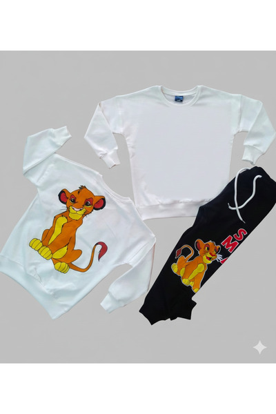 Little Baby Set de trening cu bumbac 100% fire, 100% u