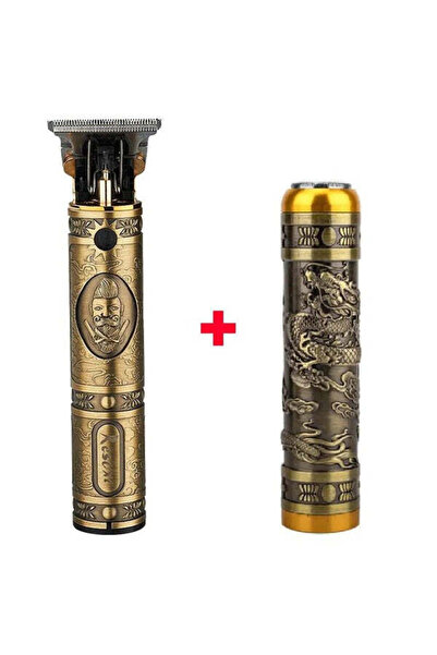 Tenzo 2-in-1 Hair Clipper + Precision Shaver – Cordless, Stainless Steel Blades, USB Charging