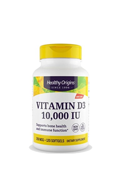 HEALTHY ORIGINS Vitamina D3 10000UI 120 capsule moi -