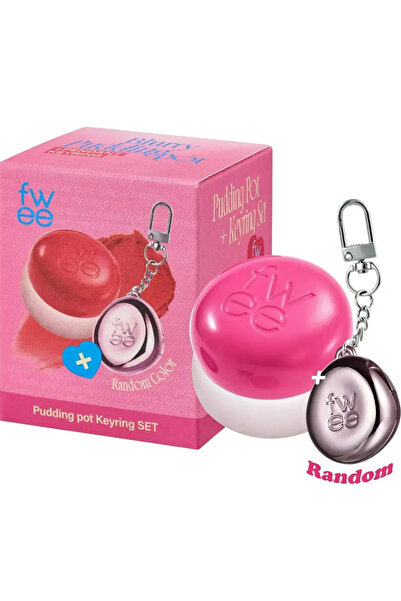 Fwee Lip and Cheek Blurry Pudding Pot + breloc Nuantator pentru buze PK02 Skirt Roz 5 gr