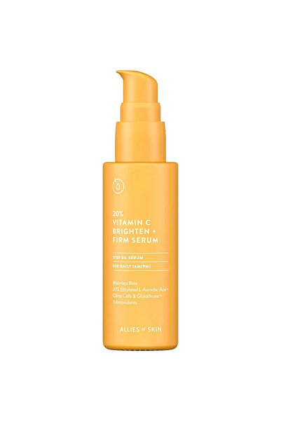 Allies of Skin 20% Vitamin C Ser de fata pentru iluminare si fermitate 30 ml
