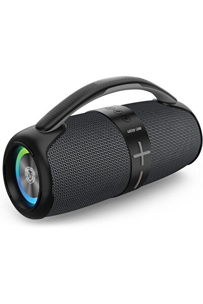 Green Lion Parma Wireless Speaker, RGB Light & Digital Display — Parma Gray