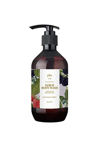 PLU Perfumed Spa Botanical Berry Gel de dus exfoliant 500 gr