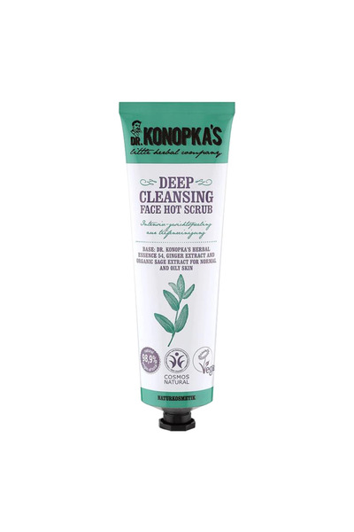 DR. KONOPKA'S LITTLE HERBAL COMPANY Deep Cleansing Face Hot Scrub Exfoliant p...