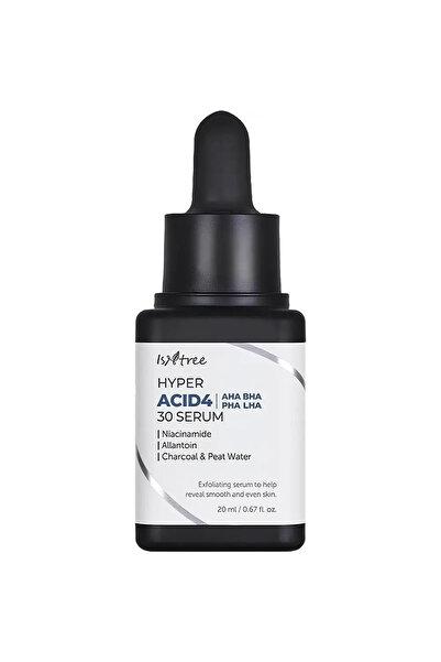 Isntree Hyper Acid4 AHA BHA PHA LHA 30 Serum Ser de fata 20 ml