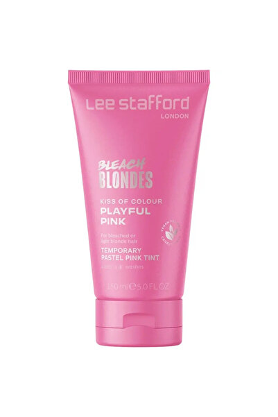 LEE STAFFORD Bleach Blondes Kiss Of Colour Temporary Colour Treatment-Playful Pink Balsam nuantator 150 ml