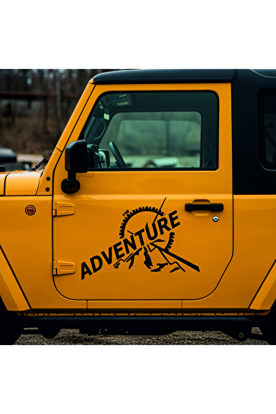 StickITsibiu Mountain Adventure – 4×4 Off-Road Car Sticker – Dimensions 30x21cm.