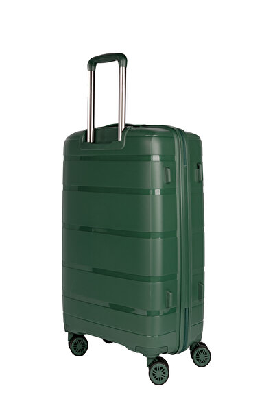 Sagrada Catalana LEKI Nomadika Trolley Forest Green -55 cm Small 4 double wheels 360°