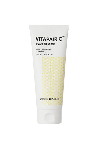 Nature Republic Vitapair C Foam Cleanser Spuma de curatare cu efect de stralucire 150 ml