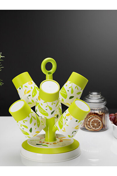 ROYALFORD Tree Cup Holder with 6 Cups Plastic Holder RF10310