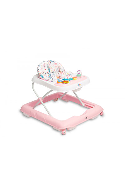 TOYZ by Caretero Toyz Nel Pink children's walker, compact foldable, with swiv...