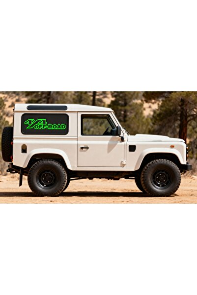 StickITsibiu 4x4 V1 – 4×4 Off-Road Car Stickers – Dimensions 35x7.8 cm.