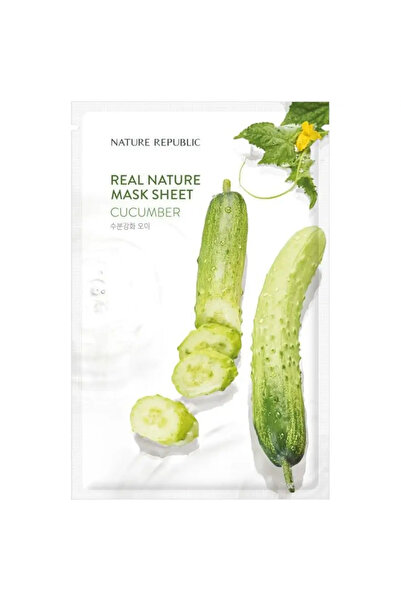 Nature Republic Real Nature Cucumber Mask Sheet Face mask with cucumber extract 23 gr