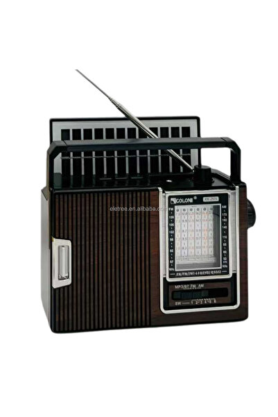 Zen Store Eletree RX-251 S Retro Portable Solar Wireless Bluetooth Speaker Rechargeable AM/FM/SW Radio