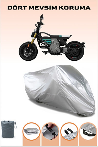 Breen Grey Electric Motorcycle Bmw Ce-02 Compatible Motor Cover, Full Protection