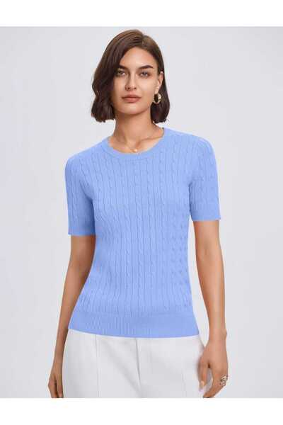 youknitwear you Kathy 100% Cotton Women's Knitwear Sweater 7125