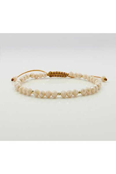 OEM Bracelet with 14k gold beads, crystals and Miyuki beads - Adjustable
