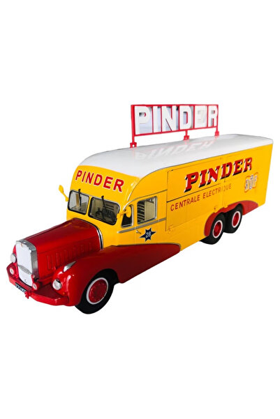 Lumi LUXURY Macheta Auto Pinder, circ american, centrala electrica, 1951, scara 1/43, 25 cm