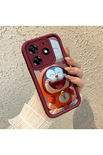 Hontinga حافظة هاتف من السيليكون الناعم متوافقة مع تكنو سبارك 10 برو 4G مع رس...