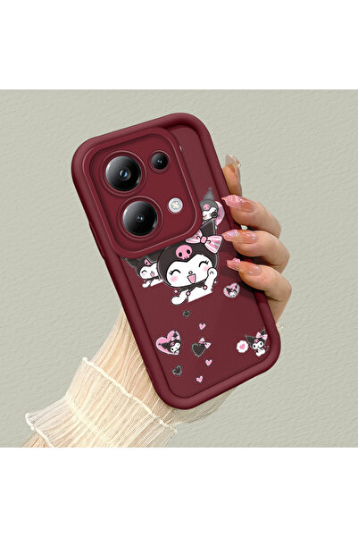 Hontinga حافظة هاتف من السيليكون الناعم متوافقة مع هاتف Xiaomi Poco M6 Pro 4G