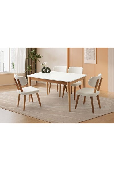 Kone Haus Modern Masa ve Sandalye Takımı MTK3466