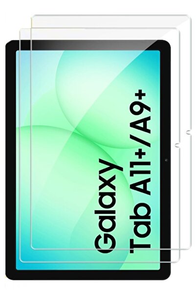 TEKNETSTORE Samsung Galaxy Tab A11+ Plus 11 ınç 2025 Kılıf Ekran Koruyucu Kalem Seti 360 Dönebilen Kapak Koruma