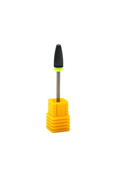 Pauco Profesional Bit Cap Freza Unghii Ceramica, Negru, Galben(Extra Dur), Pa...