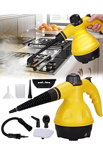 HYX منظف بخار محمول باليد بقوة 1500 وات، جهاز بخار محمول عالي الضغط للمنزل والمطبخ والحمام والأريكة والسجاد