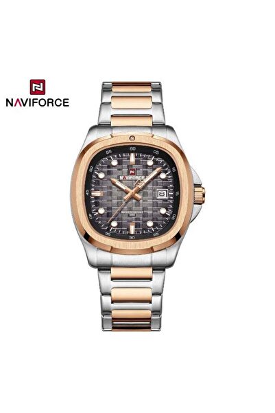 Naviforce Men's Executive Quartz Watch Square Case Water Resistant NF9240