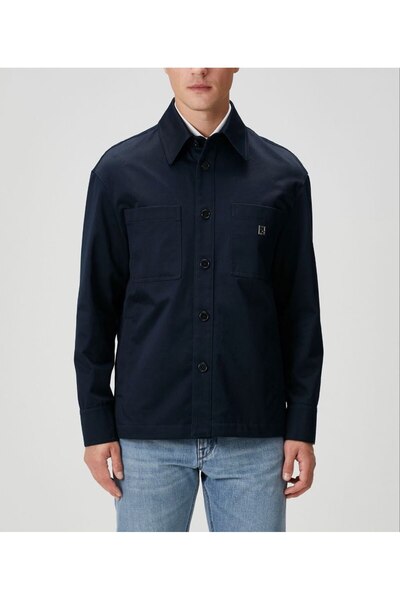 BrandsBoutique Ff Roma Oversized Fit Gabardine Shirt