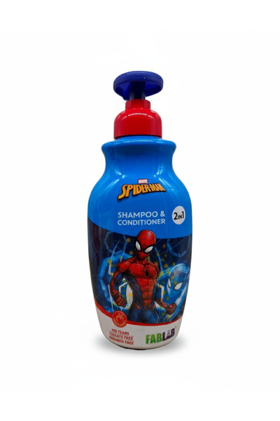 Fab lab شامبو وبلسم سبايدر مان ٢ في ١ - ٥٠٠ مل