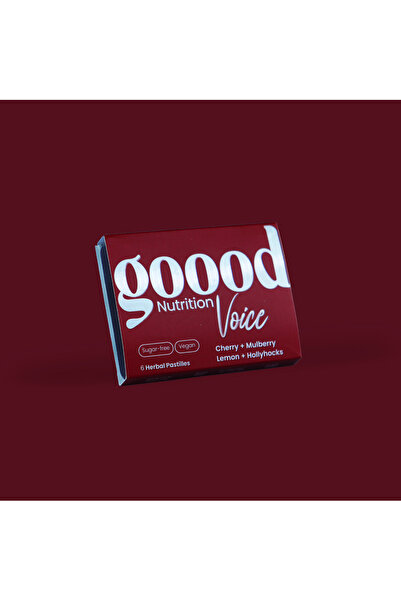 Goood Nutrition Goood Voice 6'lı Ses ve Boğaz Pastili