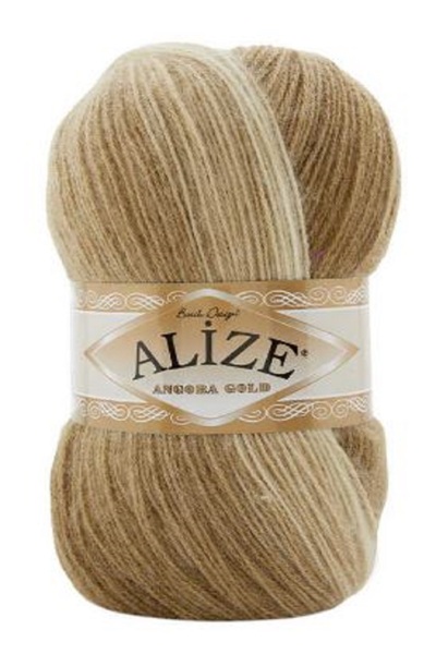 Alize Angora Gold Batik Creamy 1 Piece Colar : 8054