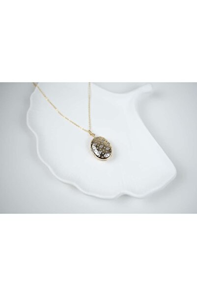 ATELİER TUĞBA قلادة KOL049 مع غطاء - 17 سم + 2 سم تمديد