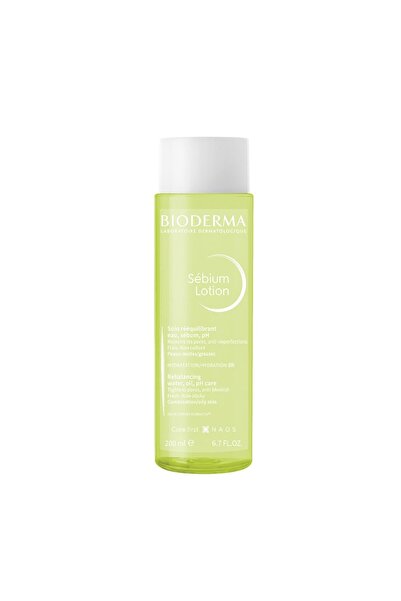 Bioderma Sébium Toning Lotion Rebalancing Water Toner for Combination to Oily Skin, 6.67 fl oz