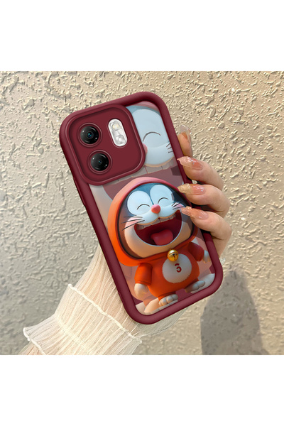 Hontinga حافظة هاتف من السيليكون الناعم متوافقة مع Infinix Hot 50i ومضادة للسقوط