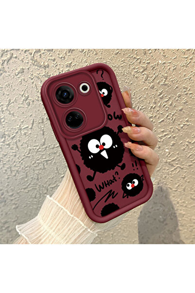 Hontinga جراب هاتف من السيليكون الناعم المقاوم للسقوط متوافق مع هاتف Tecno Ca...